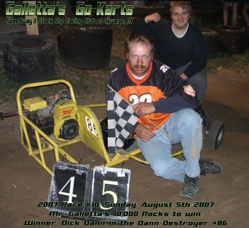 Hard Dick to pass. Dick penetrates Victory Lane! (Click to enlarge and see more Dick!)